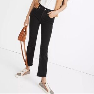 Madewell tall Demi boot jeans starkly wash